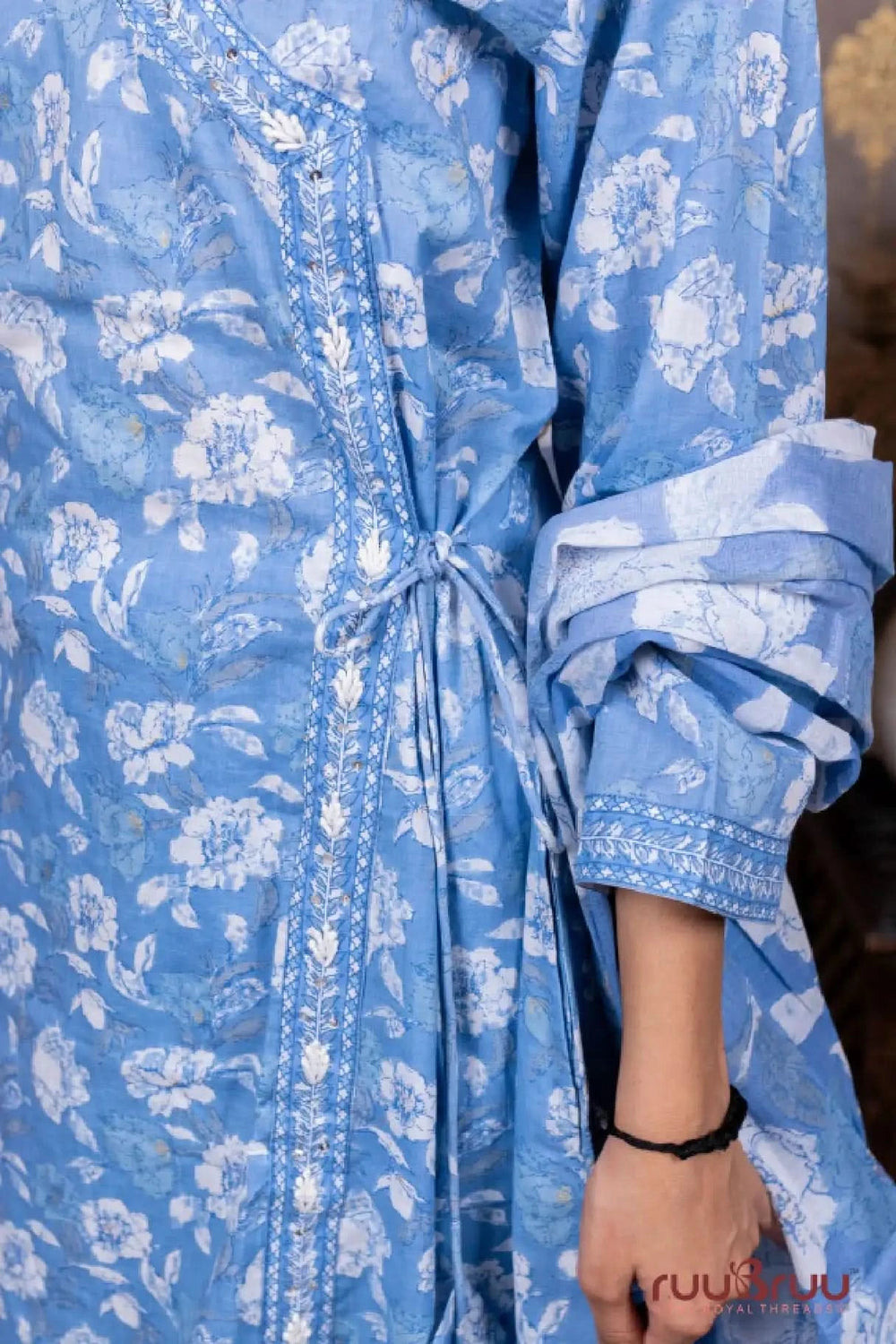 Ang Rakha-Style 60’s Cotton Printed Ladies Suit.