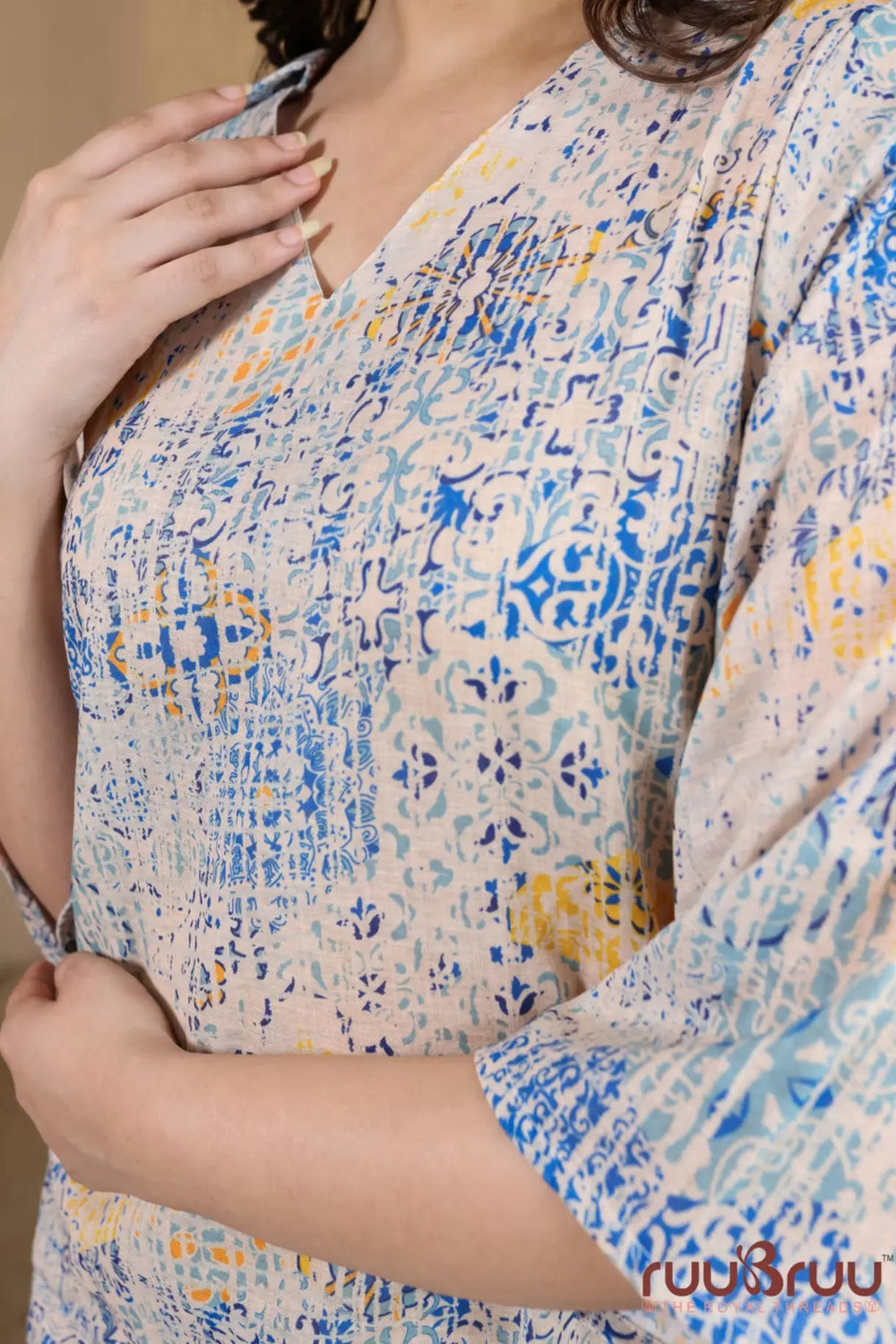 Premium Viscose Rayon Cord Set Multi color.